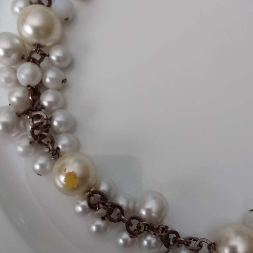 VINTAGE ROBERT ROSE Pearl Necklace - Picture 5 of 7